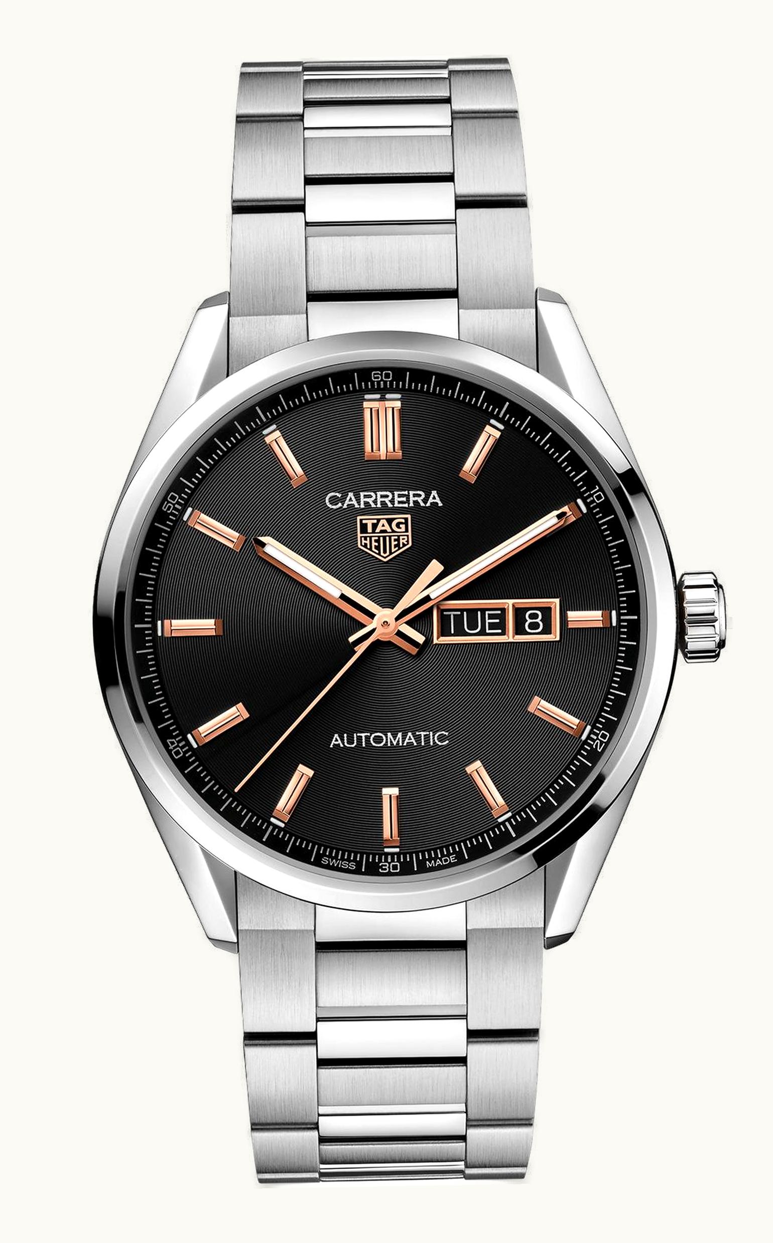 TAG Heuer Carrera Automatic Stainless Steel / Black / Bracelet