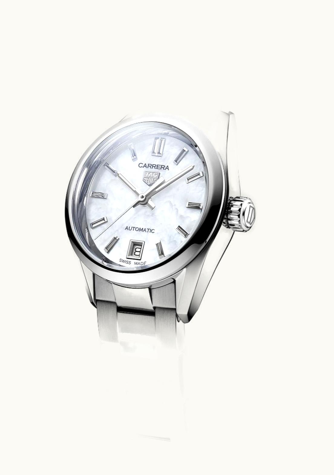 TAG Heuer Carrera Automatic 29 Stainless Steel / Blue - Diamond / Bracelet