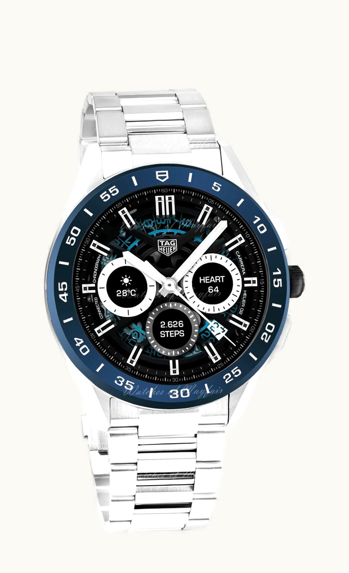 TAG Heuer Connected E3 45 Stainless Steel - Ceramic / Bracelet