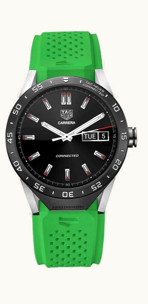 TAG Heuer Carrera Connected Green Strap