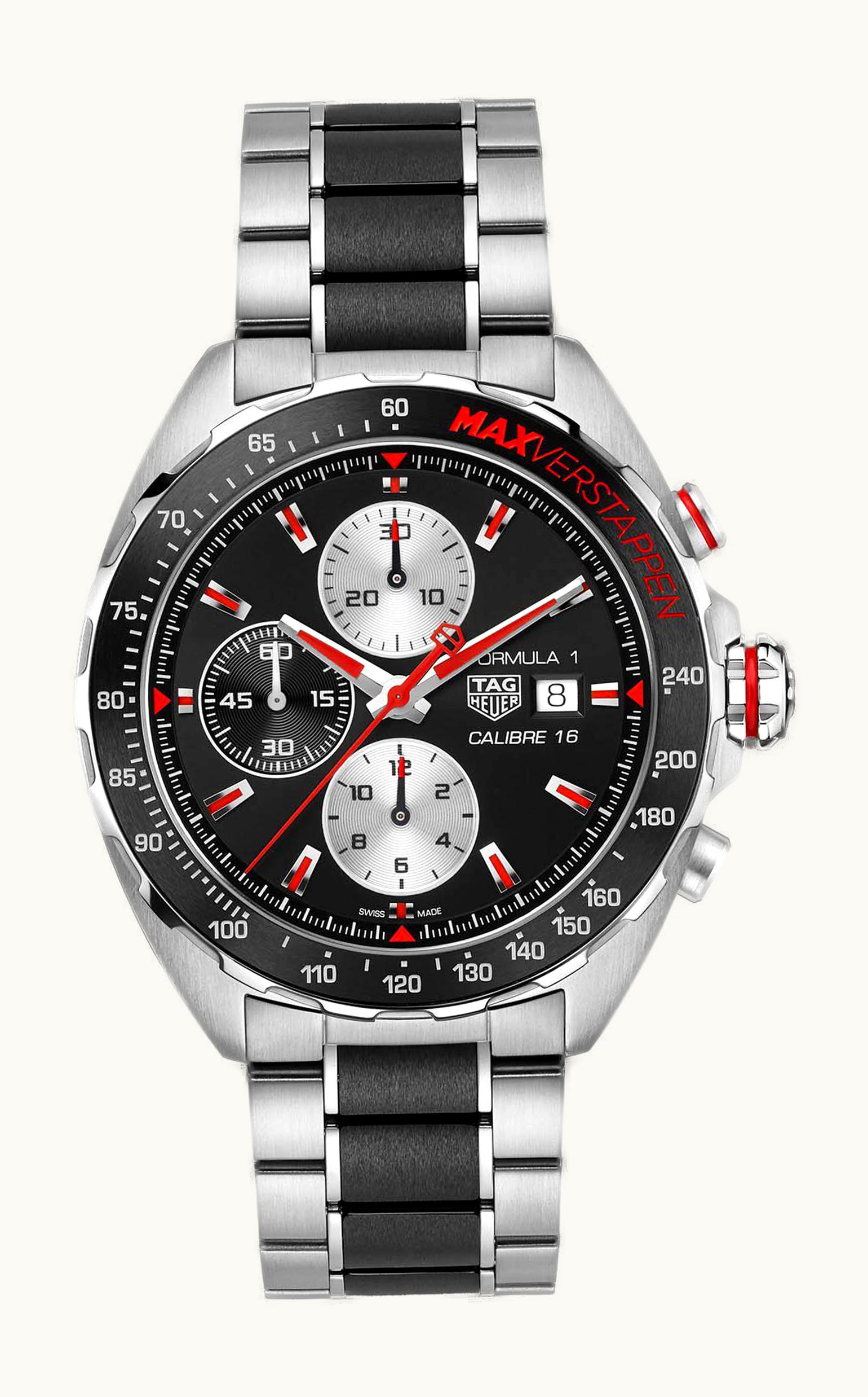 TAG Heuer Formula 1 Calibre 16 44 Stainless Steel / Max Verstappen 2019 / Bracelet