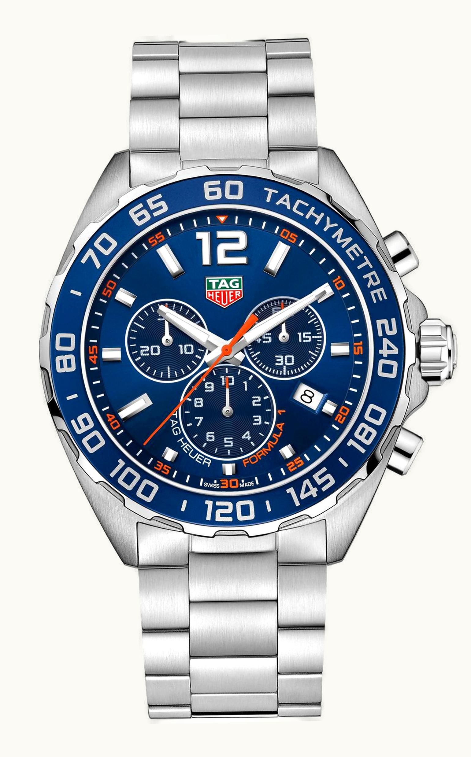 TAG Heuer Formula 1 Chronograph Quartz 43 Stainless Steel /