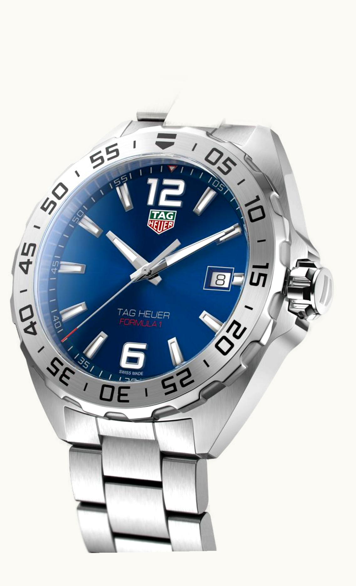 TAG Heuer Formula 1 Quartz 41 Stainless Steel / Blue / Bracelet