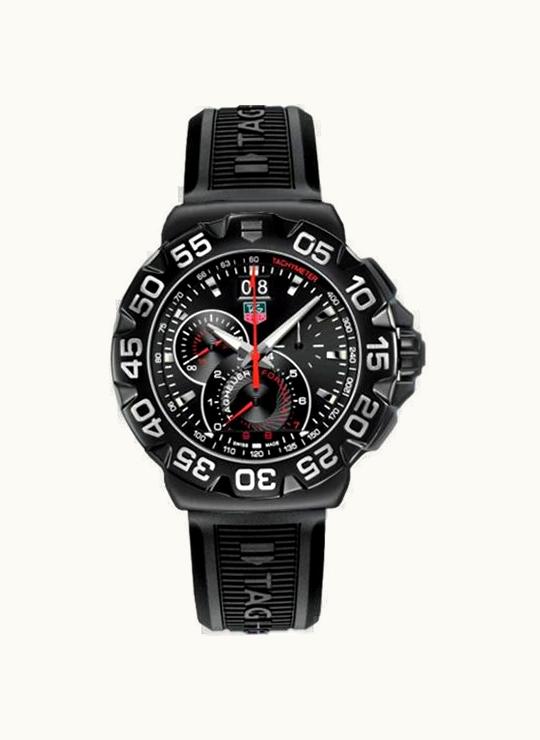 TAG Heuer Formula 1 Quartz Chronograph Big Date 44 Titanium PVD / Black / Rubber