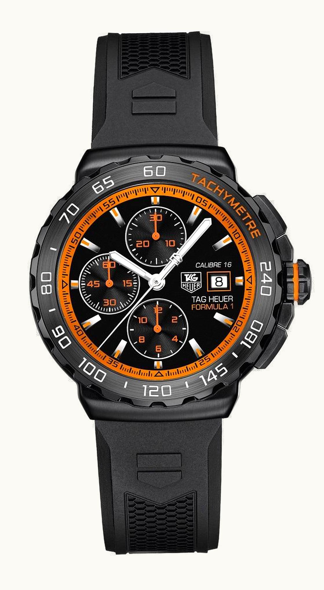 TAG Heuer Formula 1 Calibre 16 44 Titanium PVD / Black / Rubber