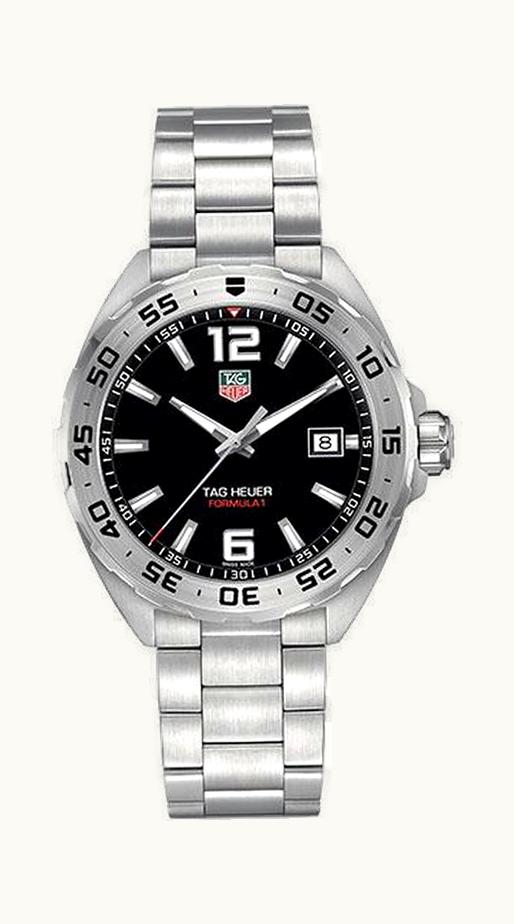 TAG Heuer Formula 1 Quartz 41 Stainless Steel / Black / Bracelet