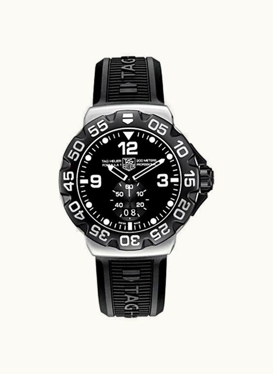 TAG Heuer Formula 1 Big Date 44 Stainless Steel / Black / Rubber