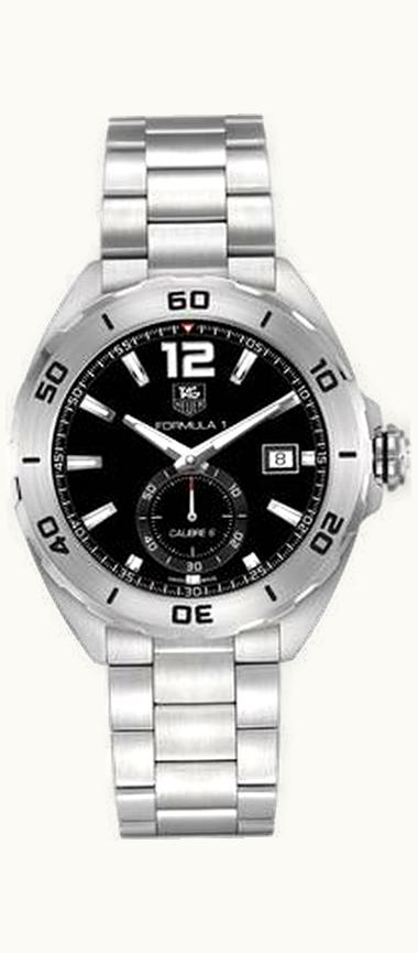 TAG Heuer Formula 1 Calibre 6 43 Stainless Steel / Black / Bracelet