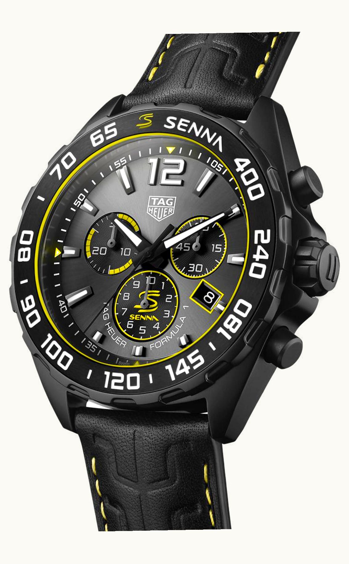 TAG Heuer Formula 1 Chronograph Quartz DLC / Senna
