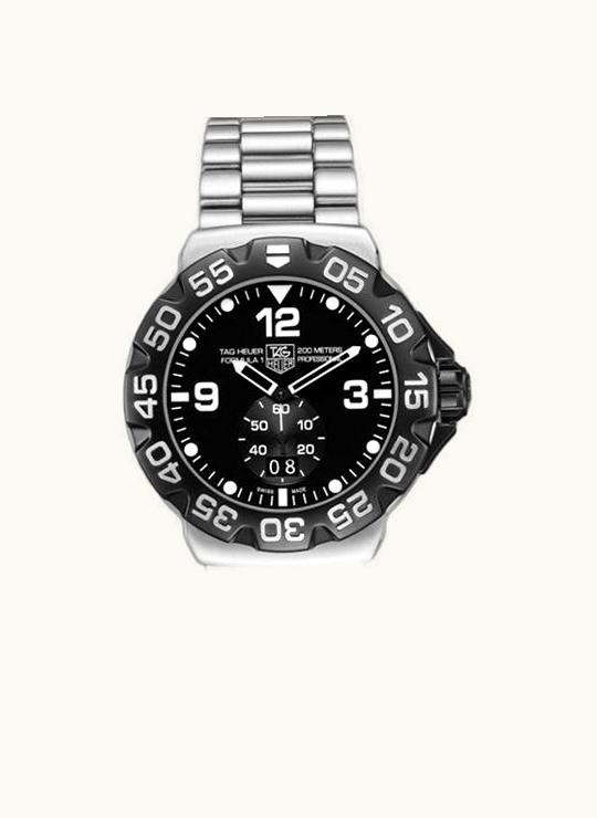 TAG Heuer Formula 1 Big Date 44 Stainless Steel / Black / Bracelet