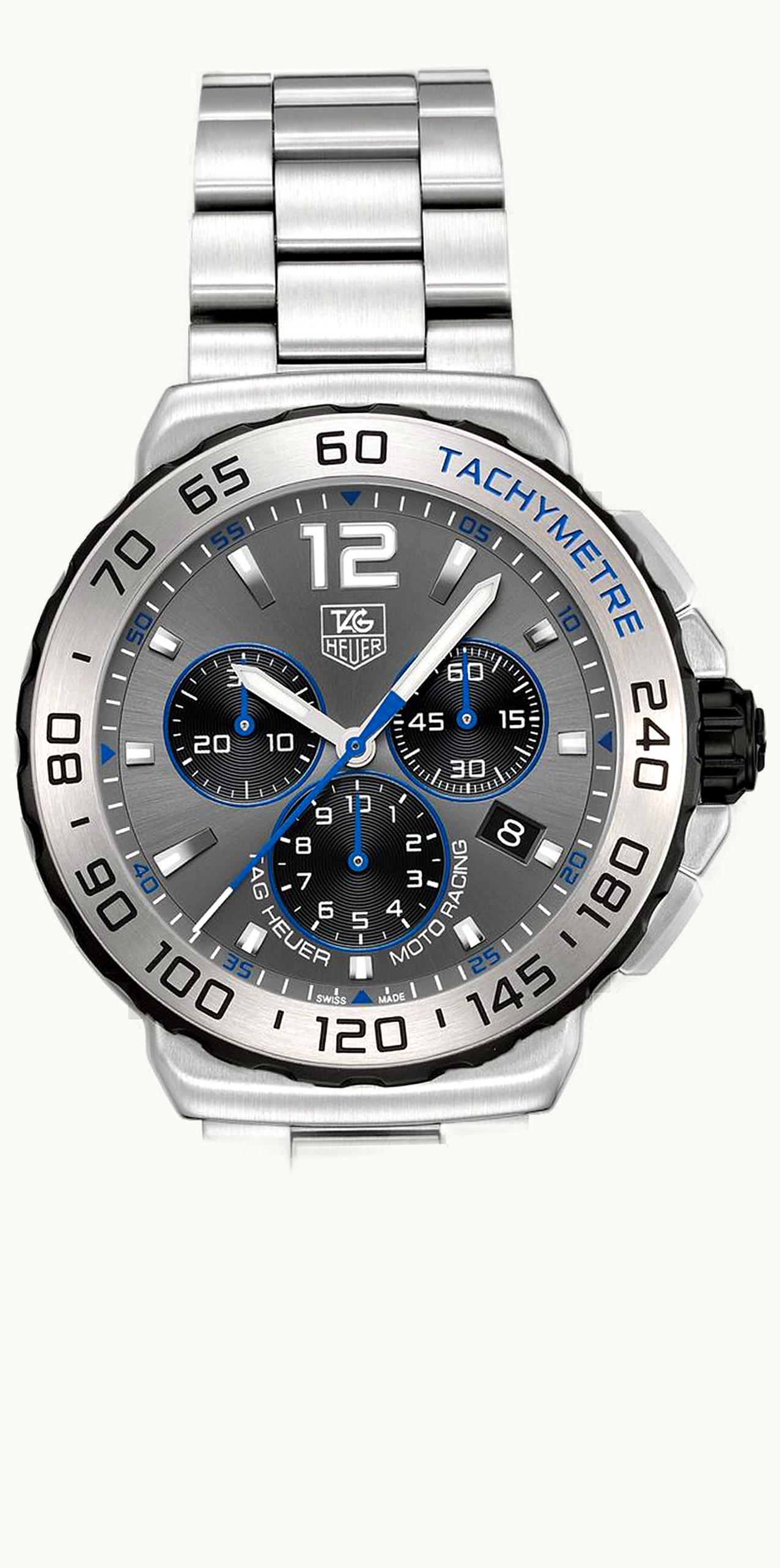 TAG Heuer Formula 1 Quartz Chronograph 42 Stainless Steel / Grey / Bracelet