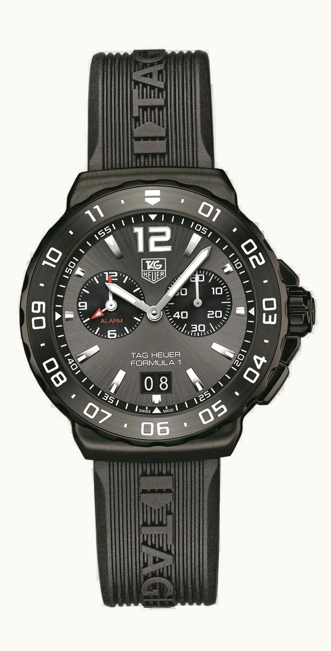 TAG Heuer Formula 1 Alarm 42 Titanium PVD / Black / Rubber