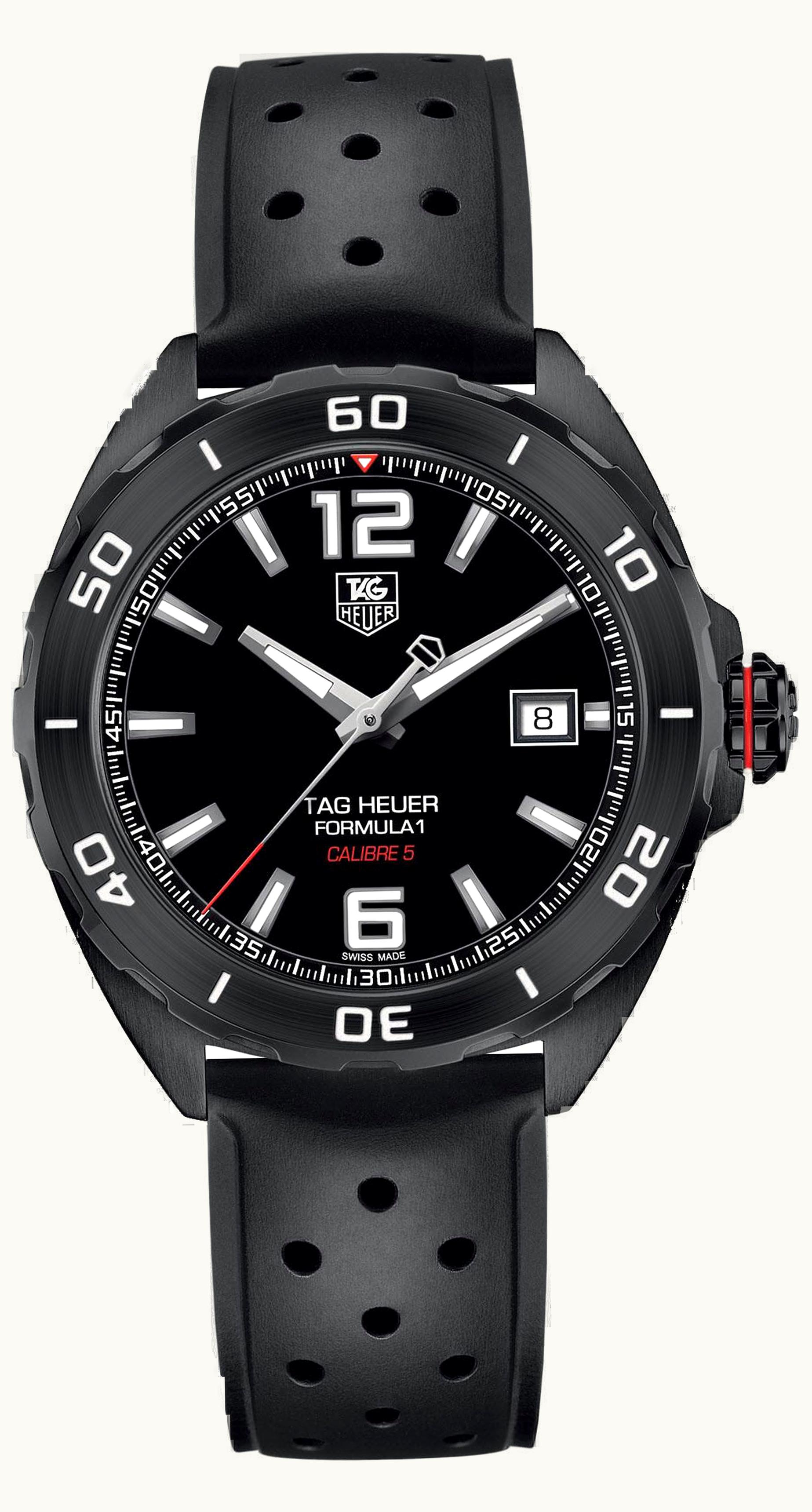 TAG Heuer Formula 1 Calibre 5 41 PVD / Black / Rubber