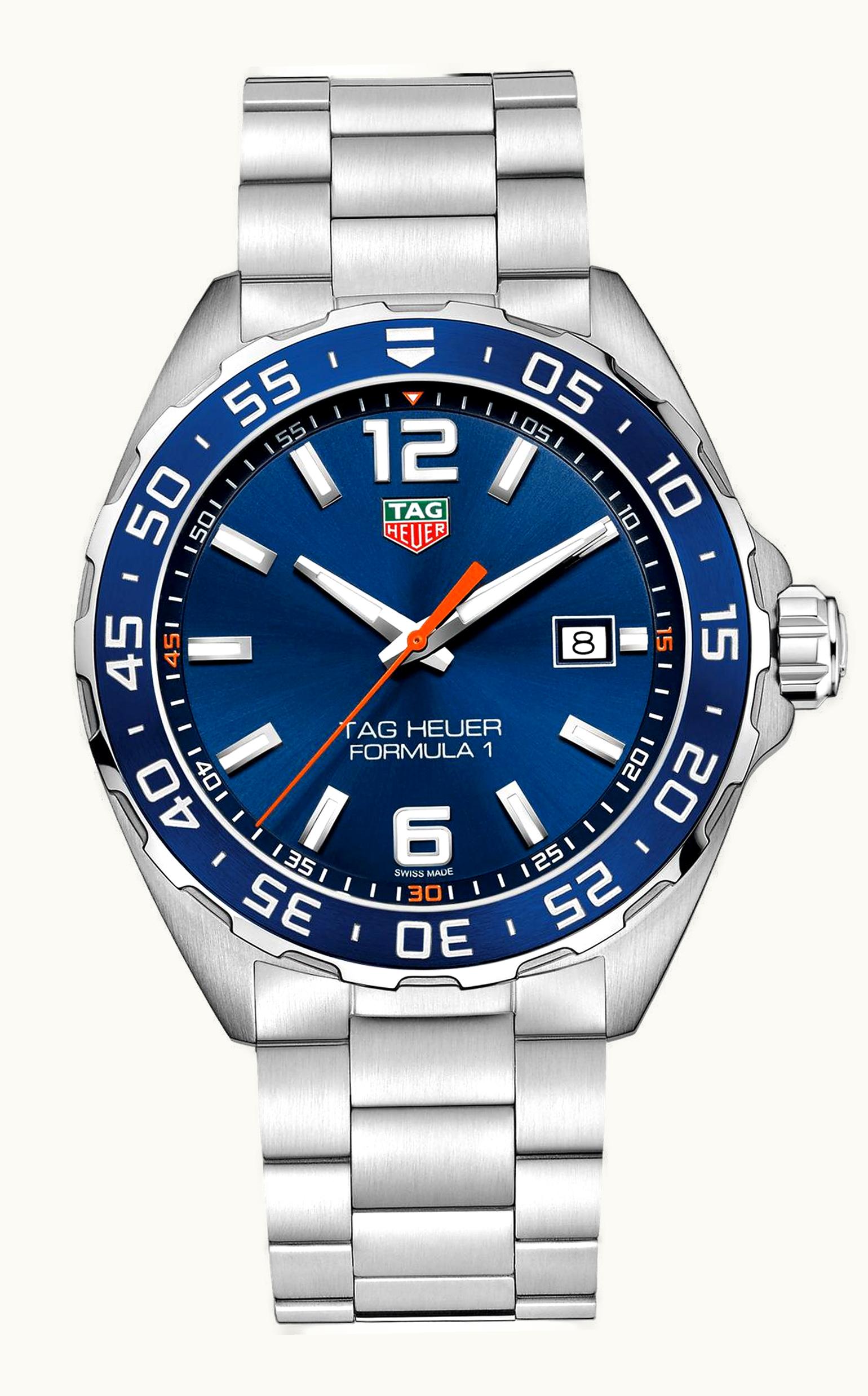 TAG Heuer Formula 1 Quartz 43 Stainless Steel / Blue / Bracelet