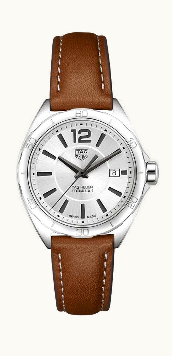 TAG Heuer Formula 1 Quartz 35 Stainless Steel / Silver / Calf