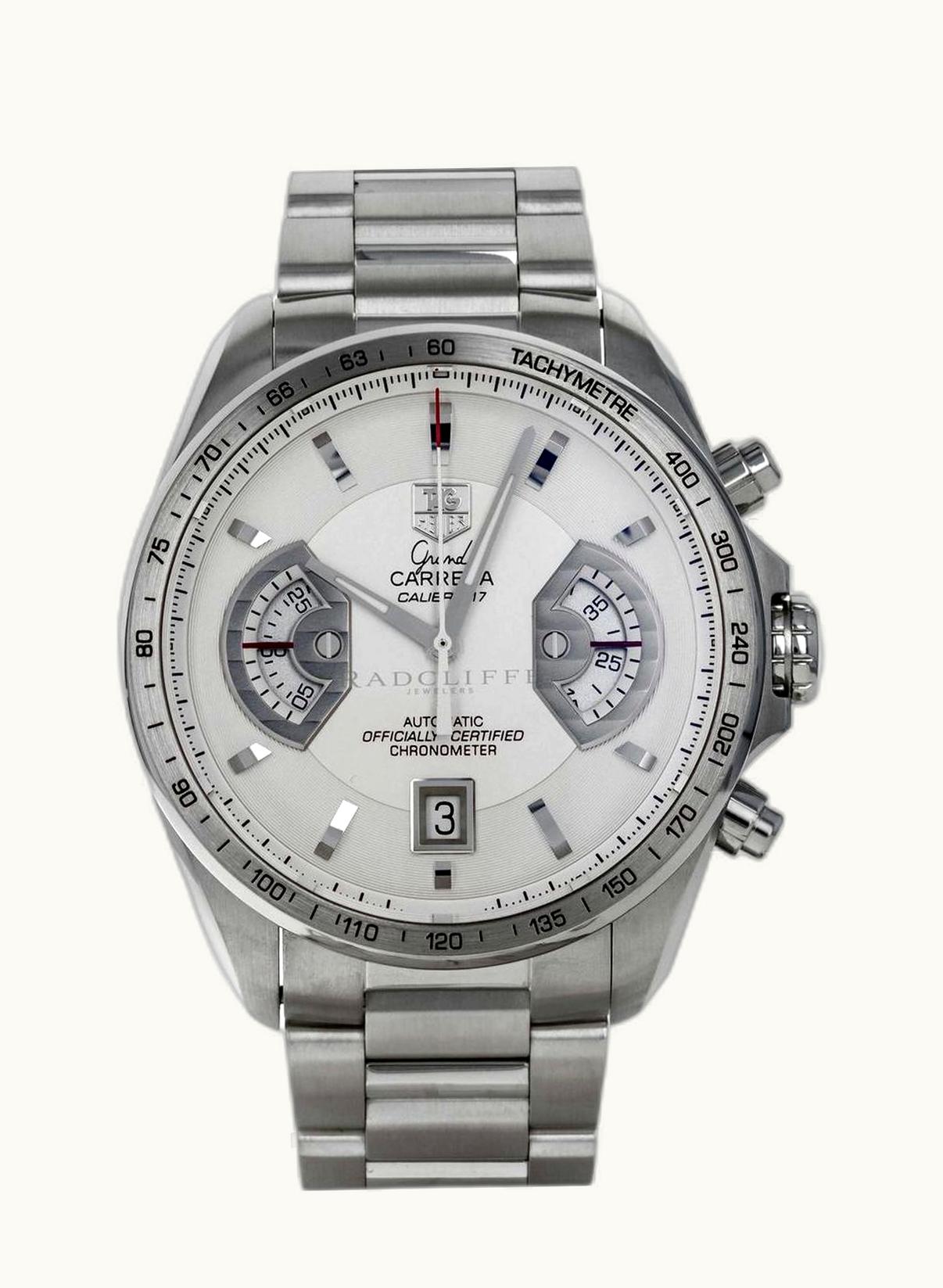 TAG Heuer Grand Carrera Calibre 17 RS 43 Stainless Steel / Blue / Japan