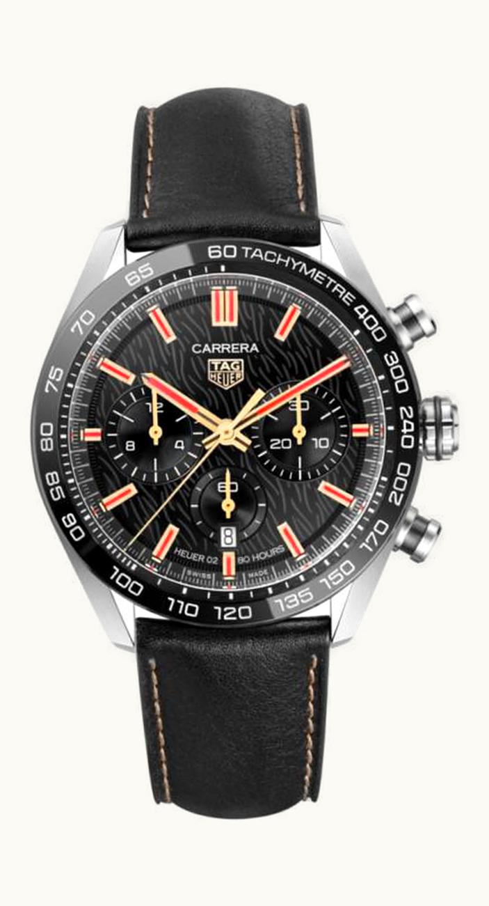 TAG Heuer Grand Carrera Calibre 17 RS 43 Stainless Steel / Black / Bracelet