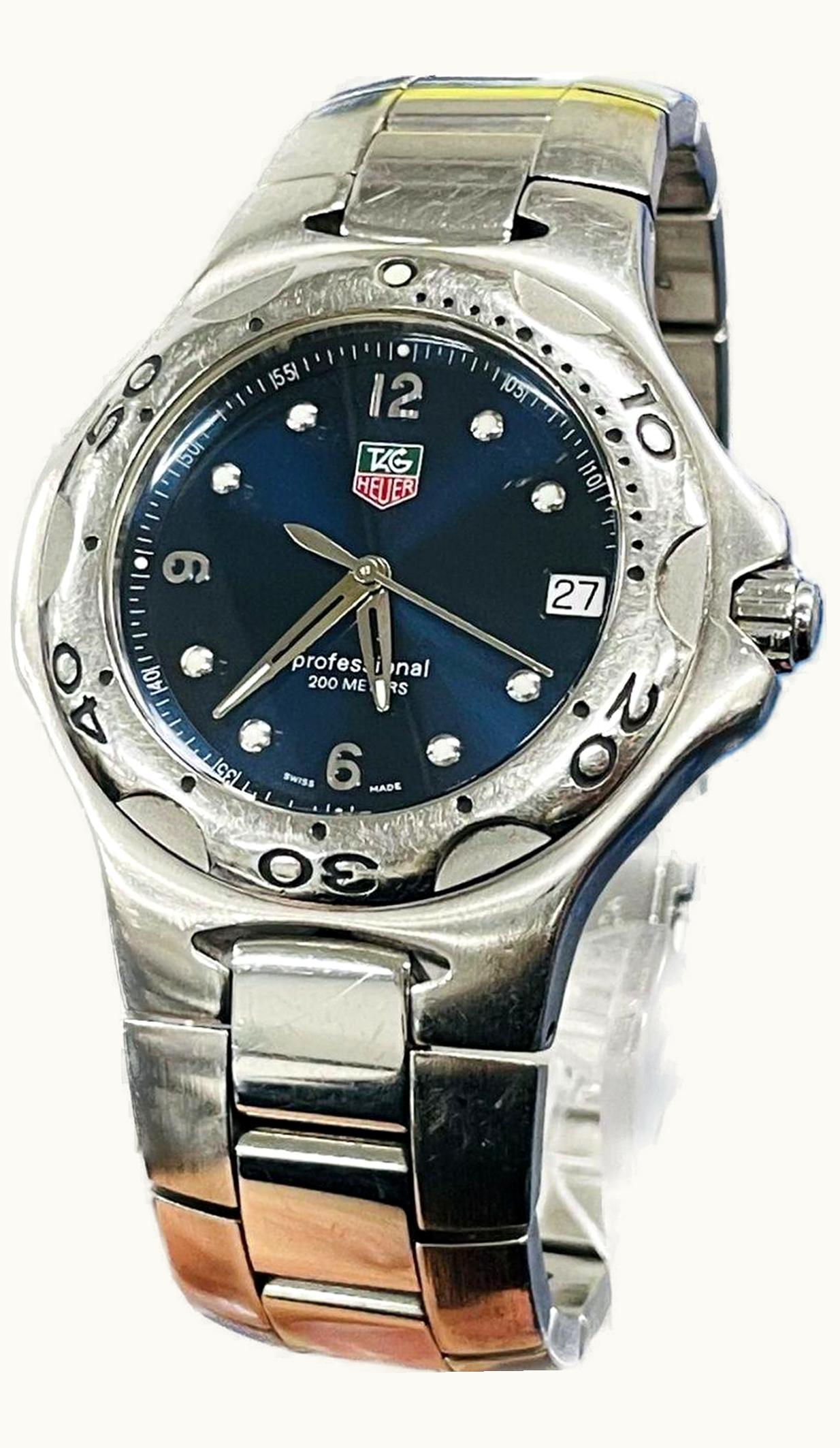 TAG Heuer Kirium Quartz 39 Stainless Steel / Blue / Bracelet
