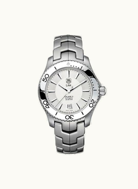 TAG Heuer Link Calibre 5 Stainless Steel / Silver