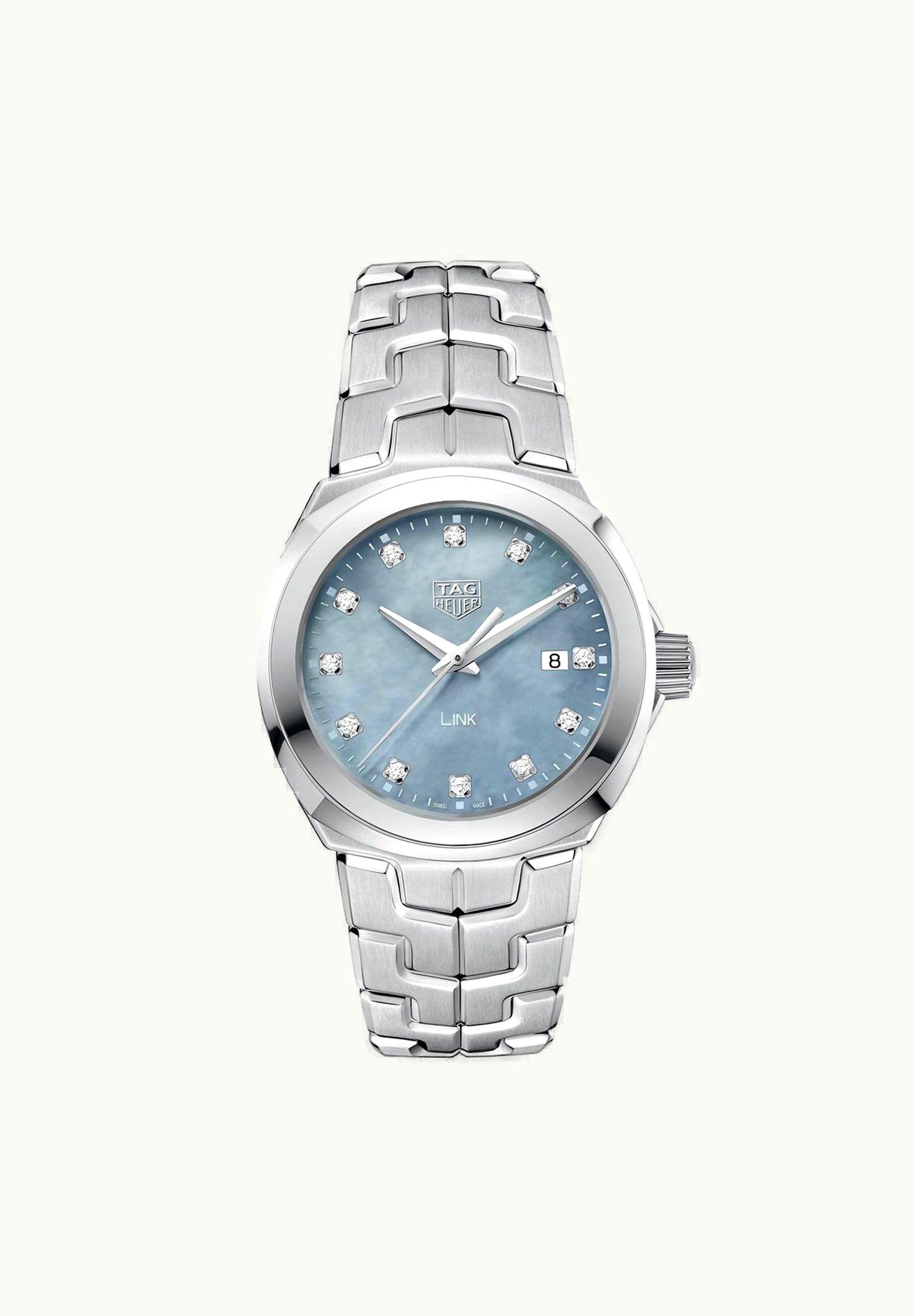 TAG Heuer Link Quartz 32mm Stainless Steel / Blue MOP