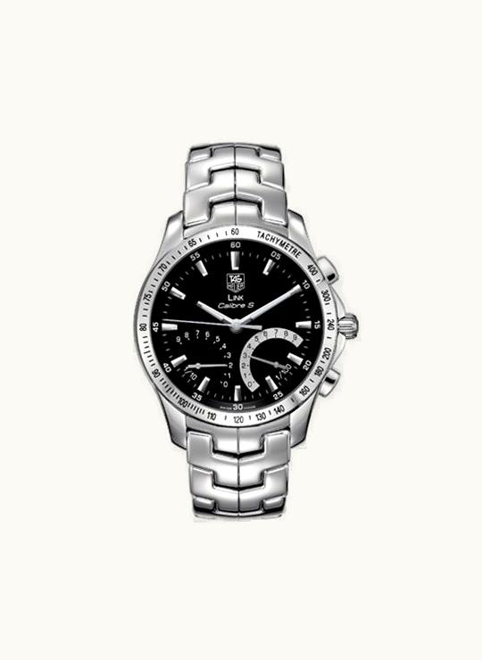 TAG Heuer Link Calibre S Stainless Steel / Black