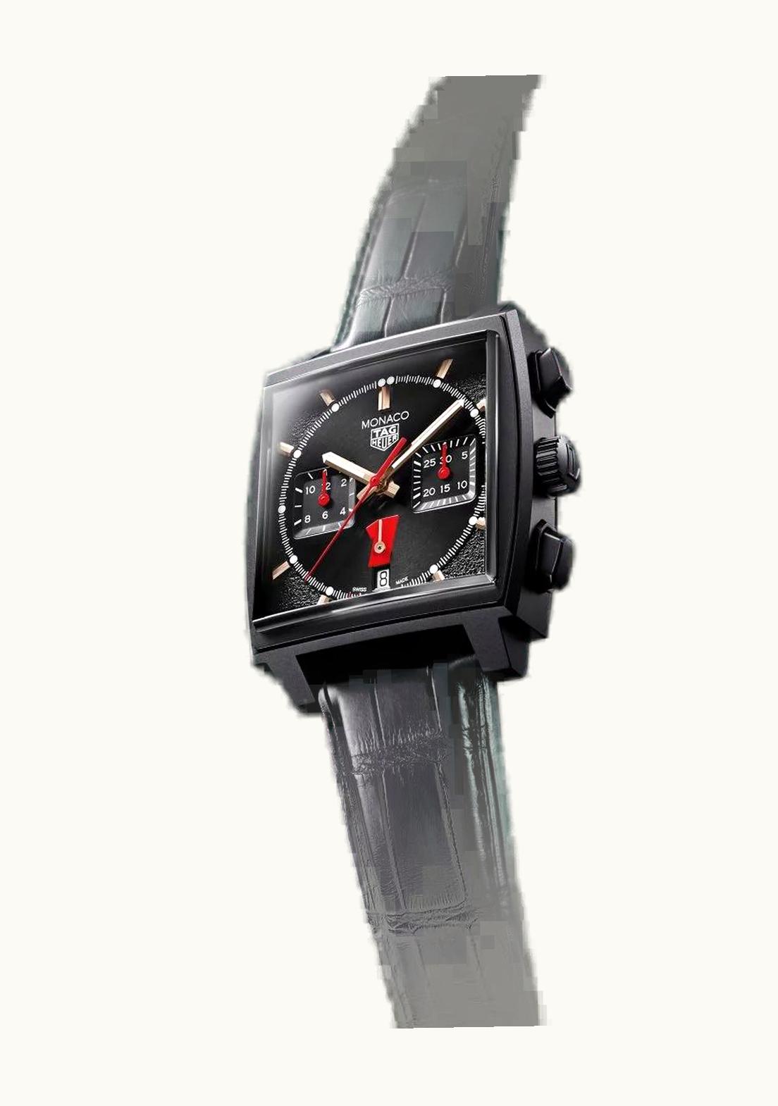 TAG Heuer Monaco Calibre Heuer 02 Titanium DLC / Max Verstappen