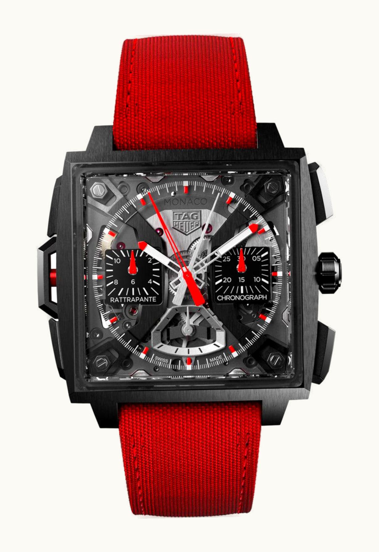 TAG Heuer Monaco Split-Seconds Chronograph Racing Red
