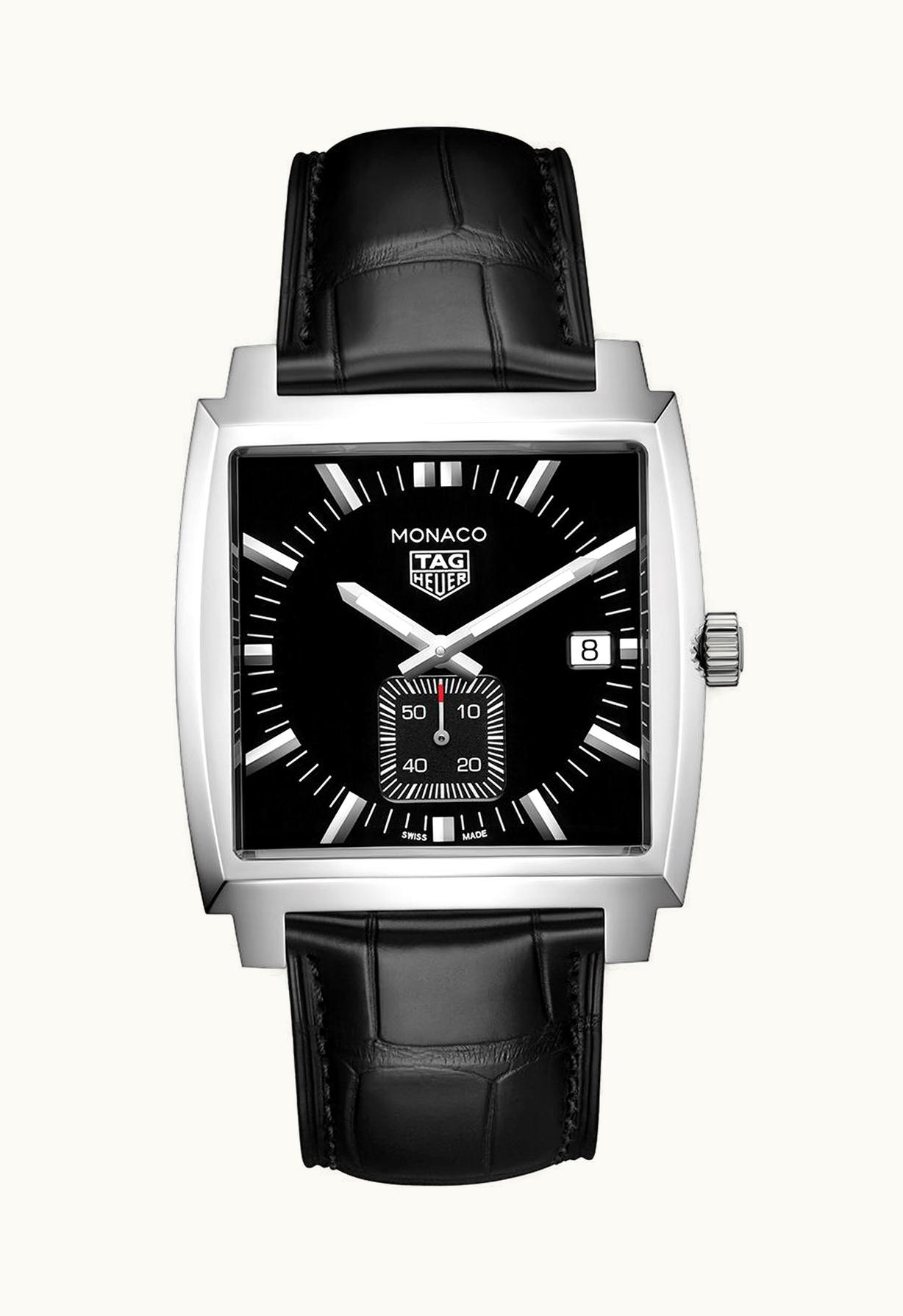 TAG Heuer Monaco Quartz Stainless Steel / Black