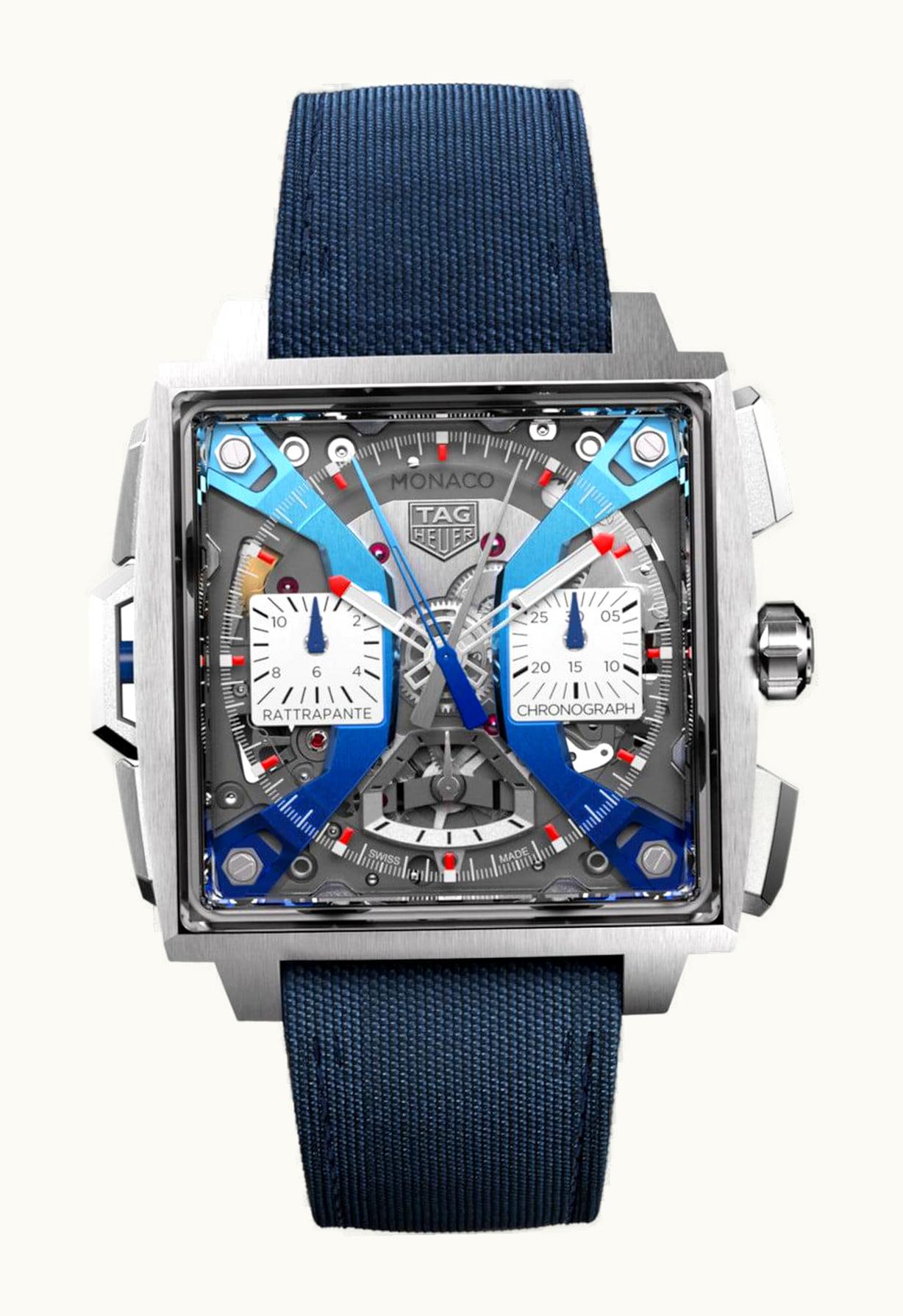TAG Heuer Monaco Split-Seconds Chronograph Original Blue