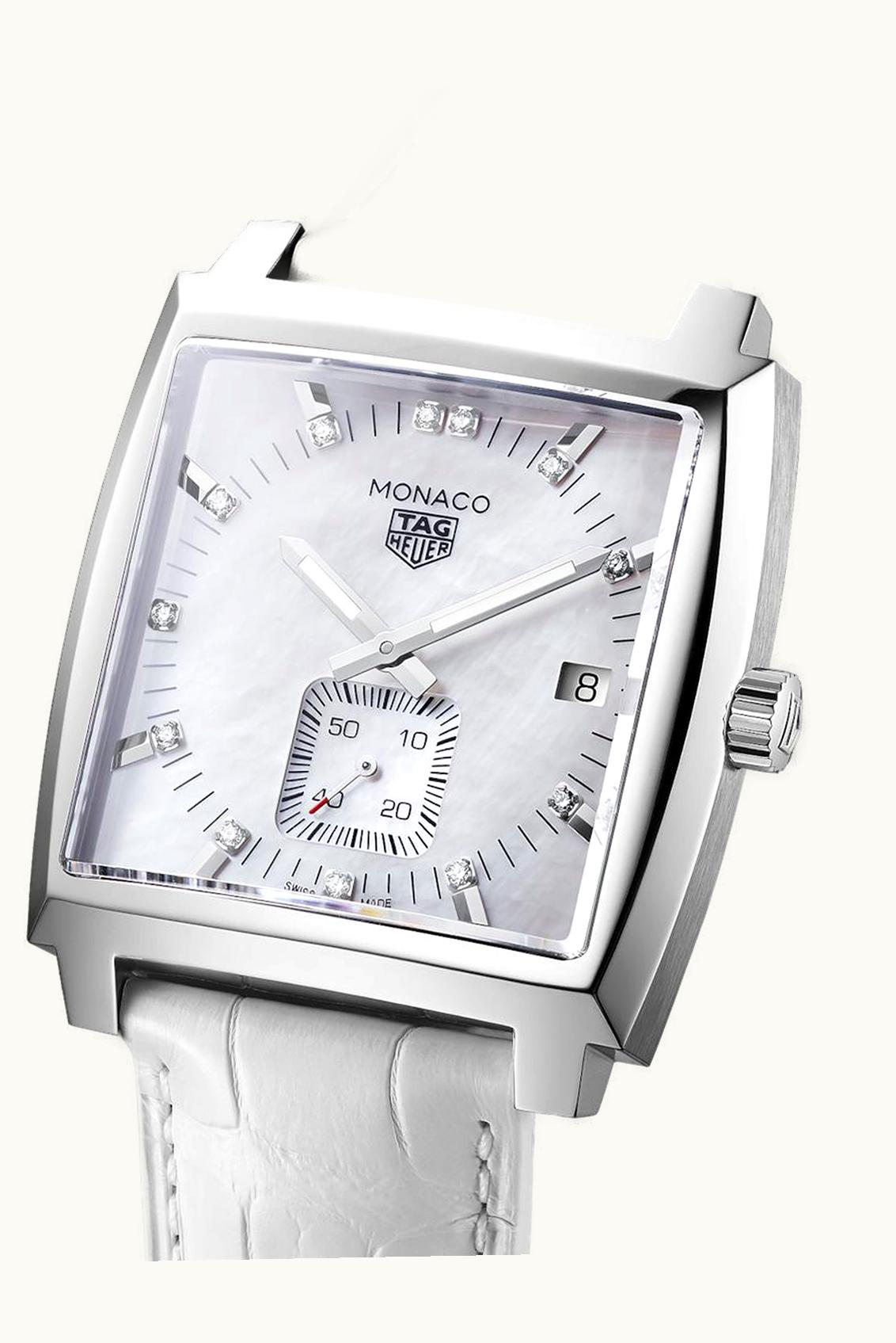 TAG Heuer Monaco Quartz Stainless Steel / MOP