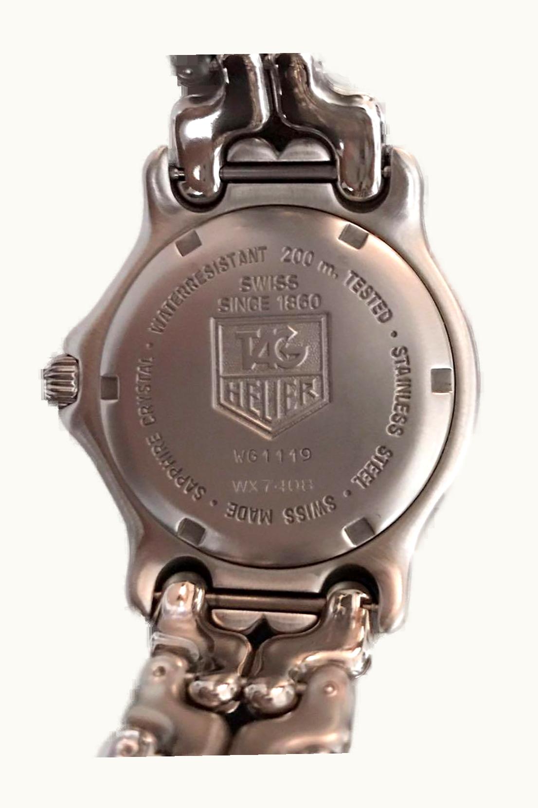 TAG Heuer S/EL Quartz 33 Stainless Steel / Blue / Strap