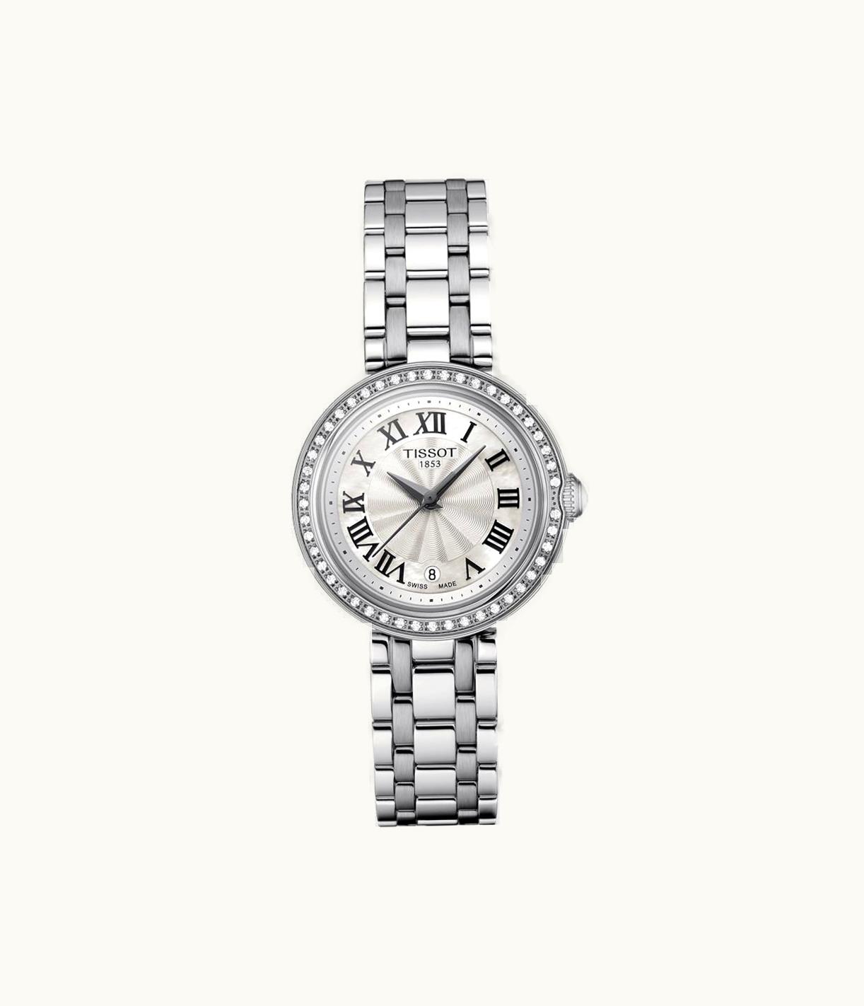 Tissot Bellissima Small Lady Stainless Steel - Diamond / Silver / Bracelet