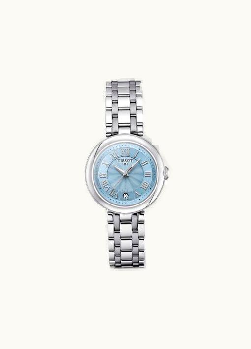 Tissot Bellissima Small Lady Stainless Steel / Blue MOP / Bracelet