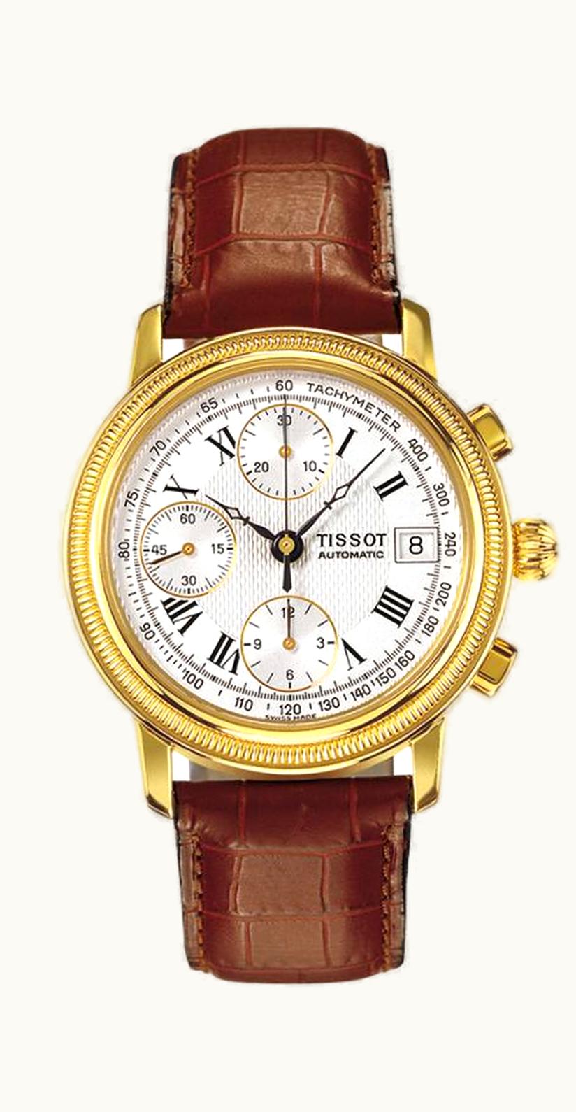Tissot Bridgeport Automatic Chronograph Yellow Gold