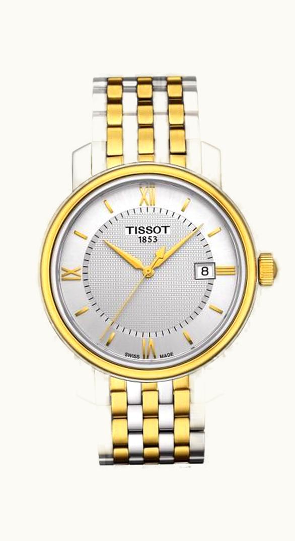 Tissot Bridgeport Quartz Two Tone / Silver
