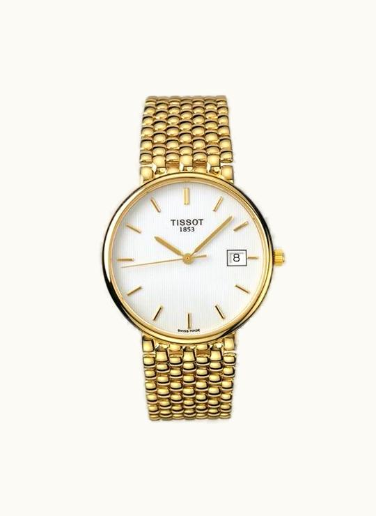 Tissot Caliente Quartz 32 Yellow Gold / White / Bracelet