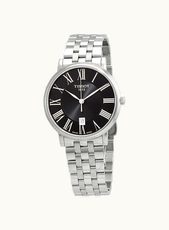 Tissot Carson Premium Quartz 40 Stainless Steel / Black / Bracelet