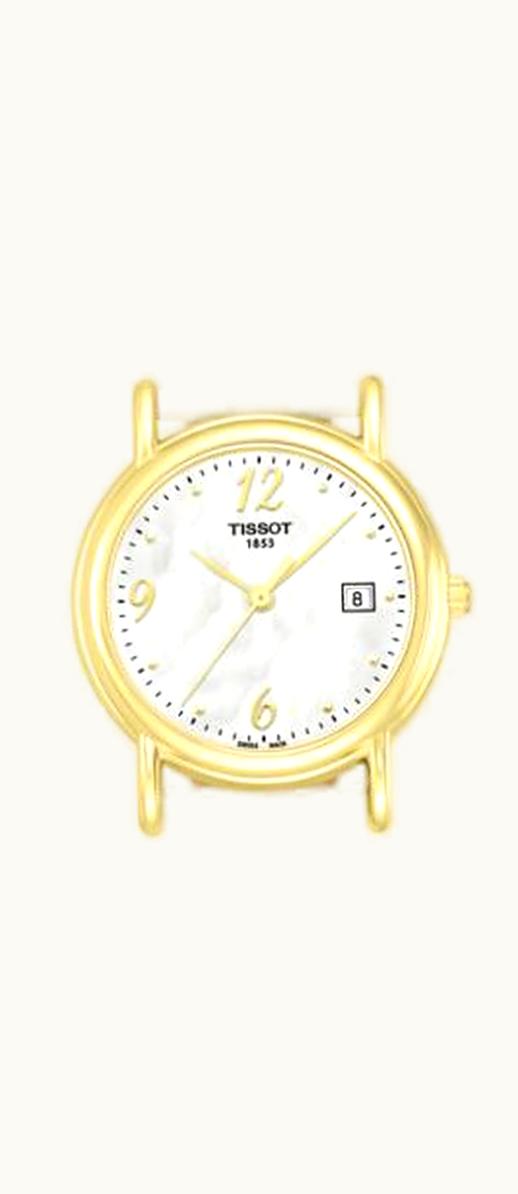 Tissot Carson Quartz 26.8 Yellow Gold / MOP / Strap