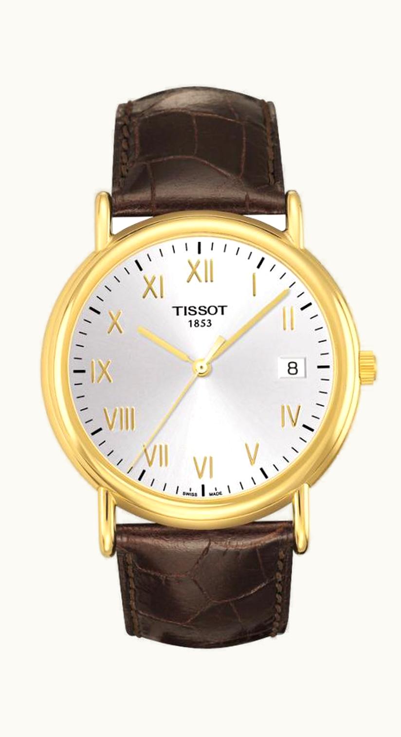Tissot Carson Quartz 40 Yellow Gold / Silver / Strap