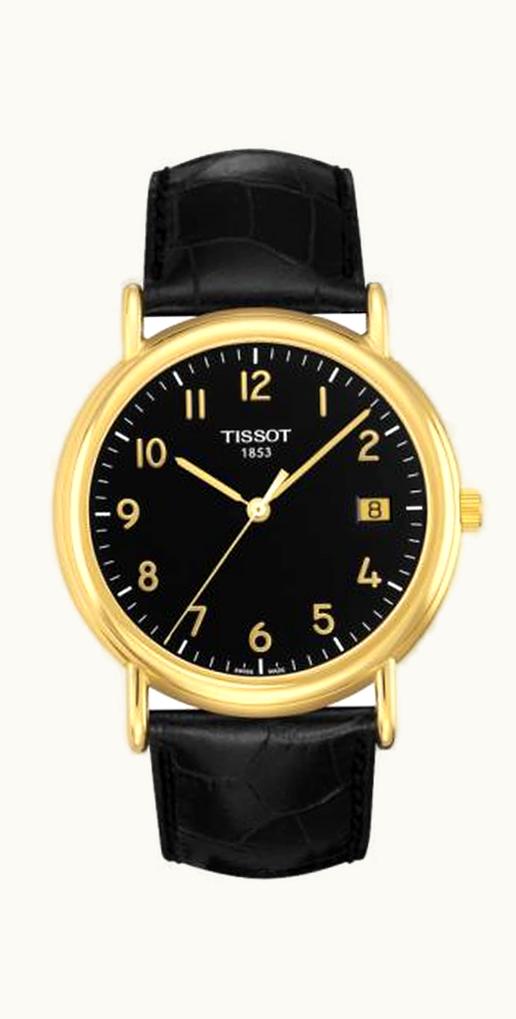 Tissot Carson Quartz 40 Yellow Gold / Black / Strap