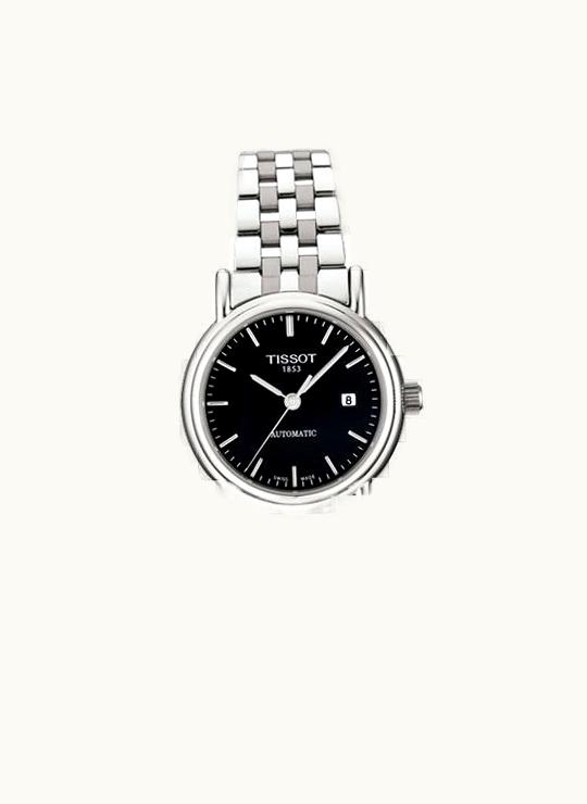 Tissot Carson Automatic 27 Stainless Steel / Black / Bracelet