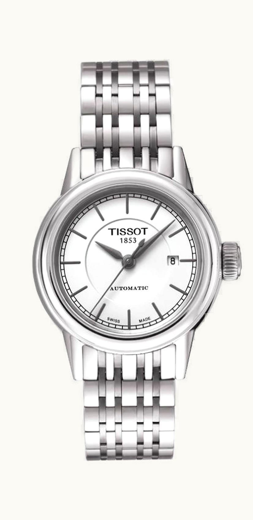 Tissot Carson Automatic 29.5 Stainless Steel / Silver / Bracelet