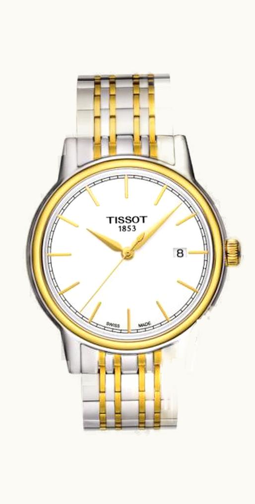 Tissot Carson Quartz 40 Stainless Steel / Yellow Gold PVD / Bracelet