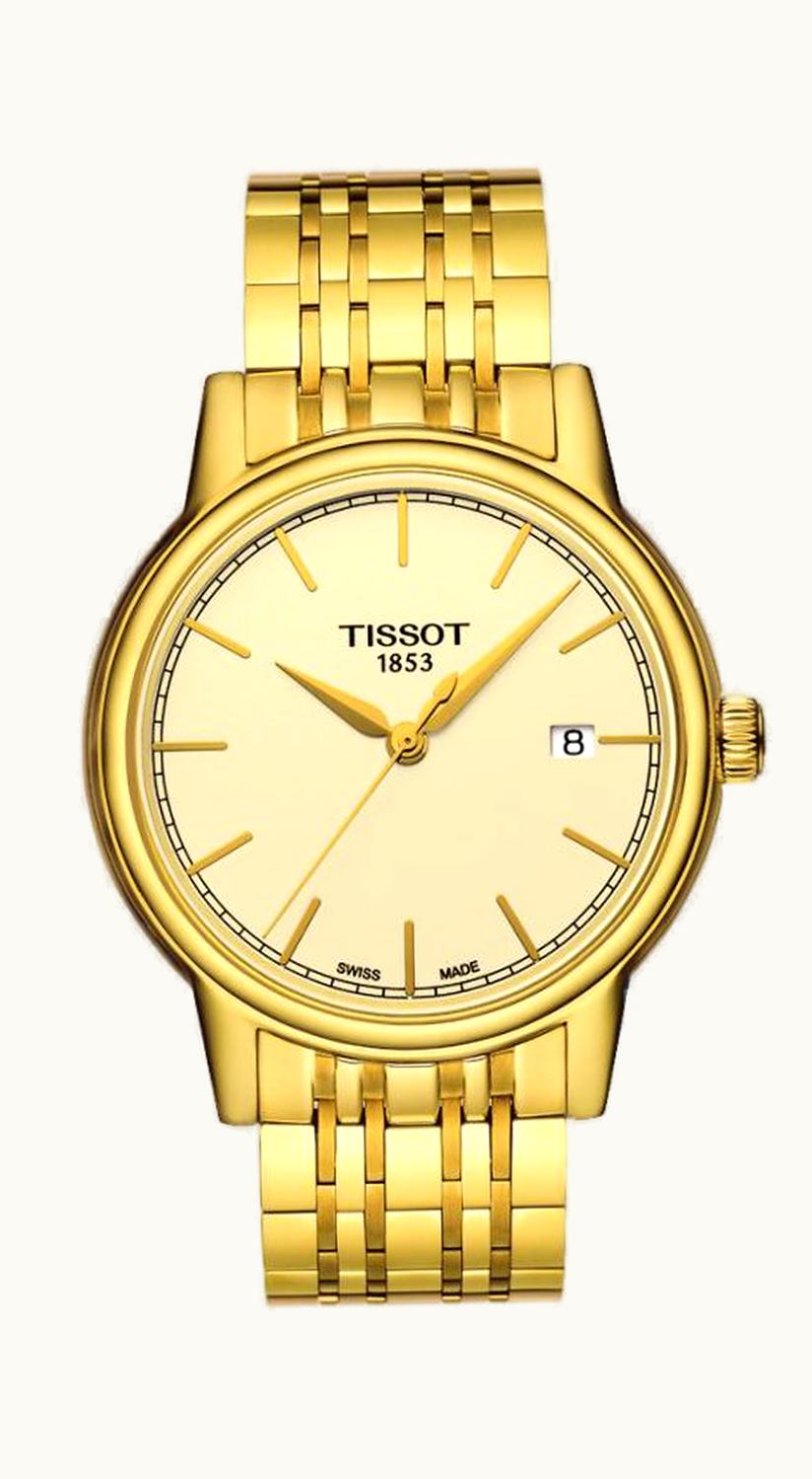 Tissot Carson Quartz 40 Yellow Gold PVD / Champagne / Bracelet