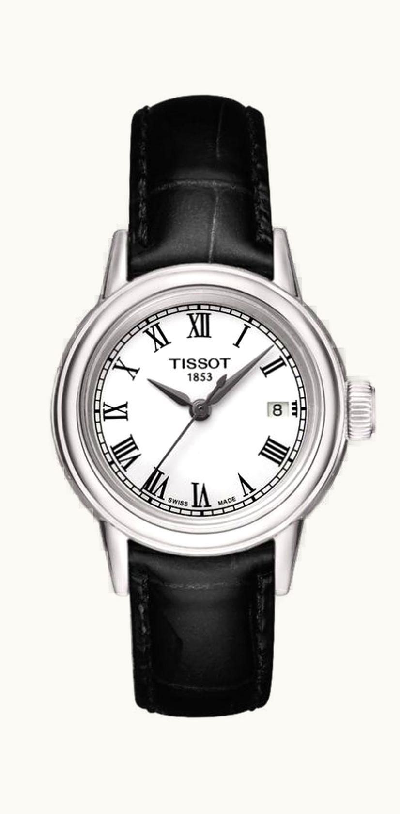 Tissot Carson Quartz 29.7 Stainless Steel / White / Strap