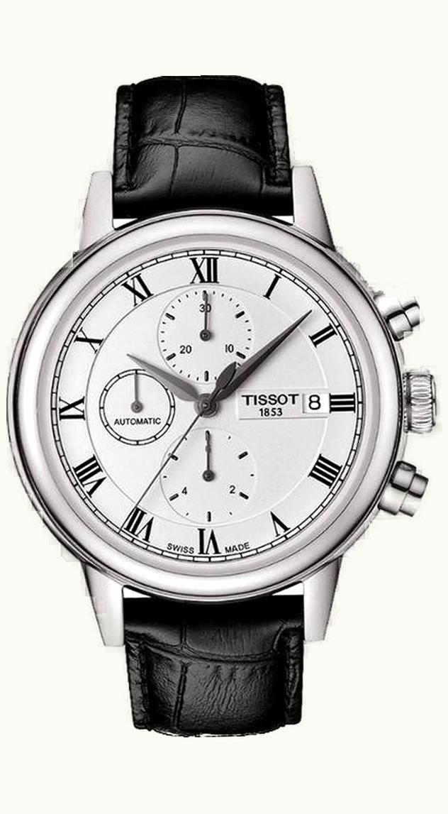 Tissot Carson Automatic Chronograph 42.3 Stainless Steel / Silver / Strap