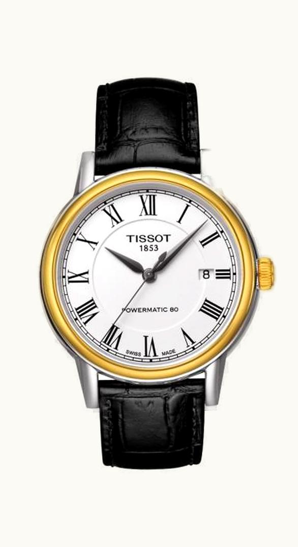 Tissot Carson Powermatic 80 Two Tone / White Roman