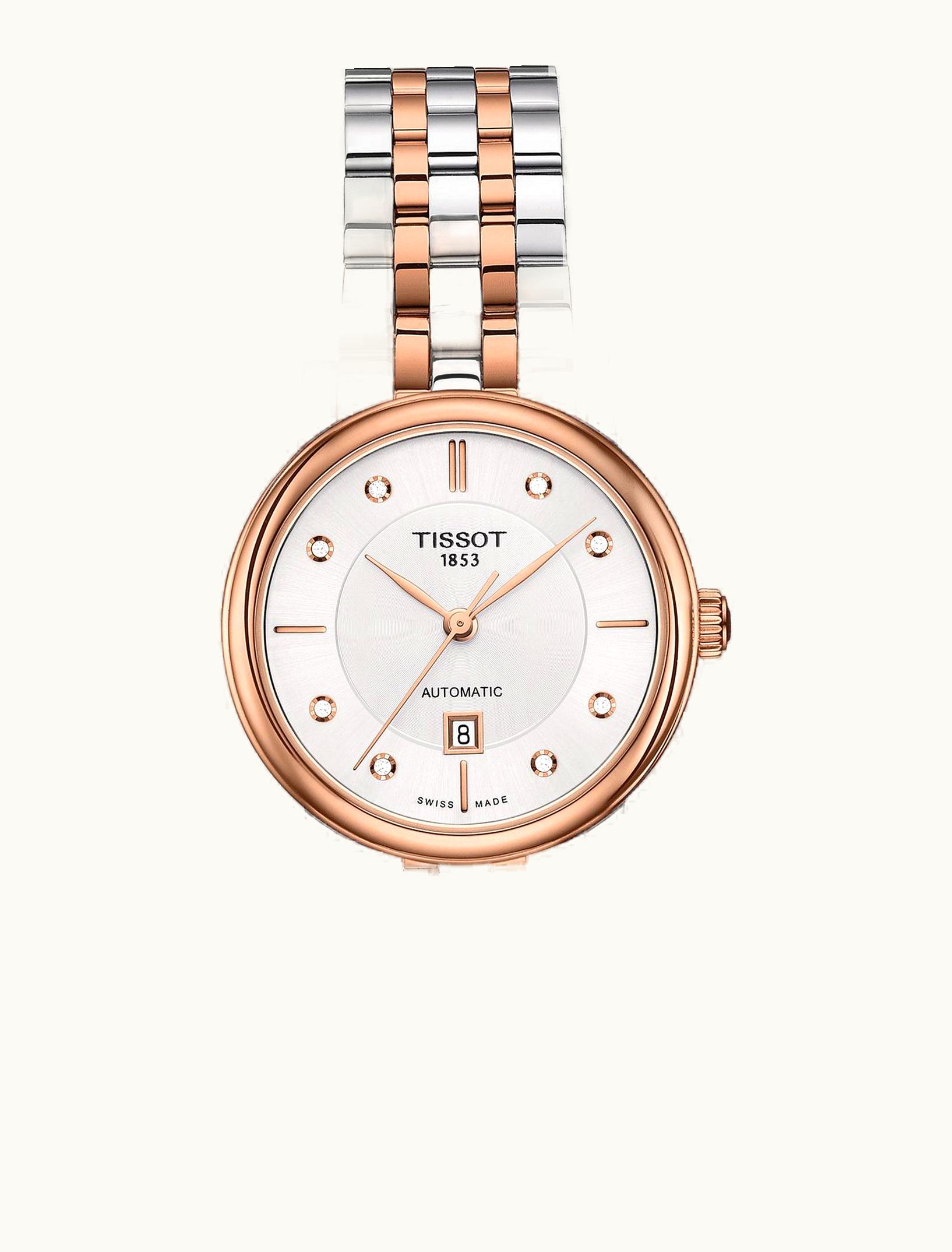 Tissot Carson Premium Automatic 30 Stainless Steel - Rose Gold / Silver / Bracelet