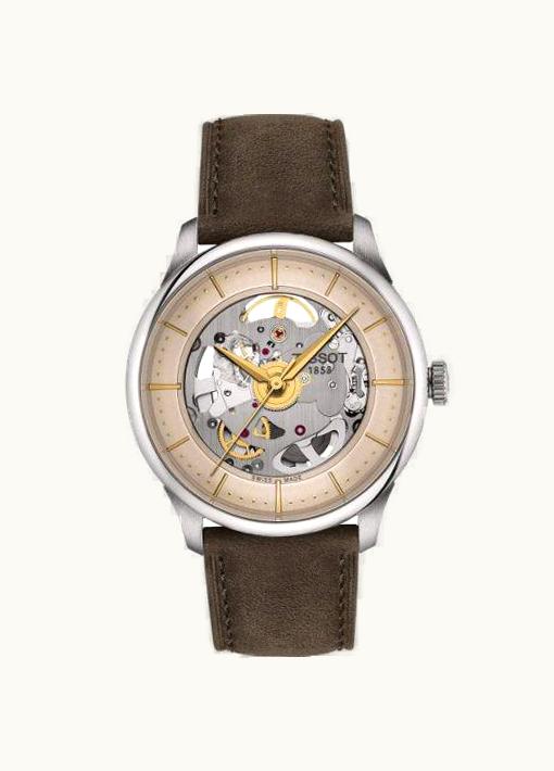 Tissot Chemin Des Tourelles Squelette Stainless Steel / Silver