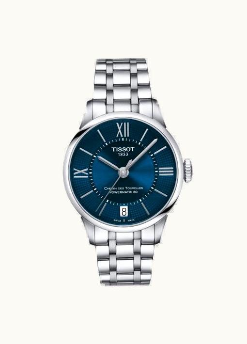 Tissot Chemin Des Tourelles Powermatic 80 32 Stainless Steel / Blue / Bracelet